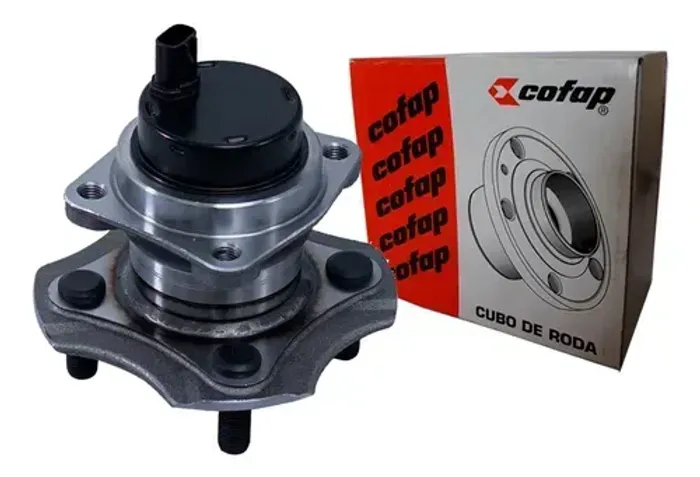 CUBO DE RODA TRASEIRA COM ROLAMENTO COM ABS COROLLA 1.6 1.8 16V 02>08 FIELDER 1.8 16V 02>