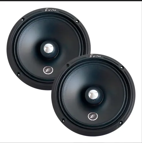 2 Pares Falante Medio Grave Evok 6'' 6mb300 300w Rms