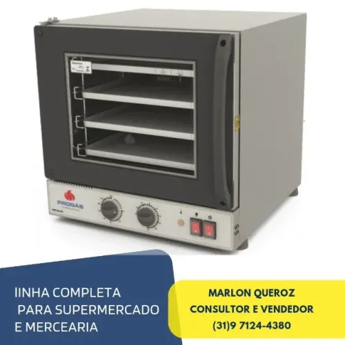 Forno Elétrico Turbo Fast Oven Progas