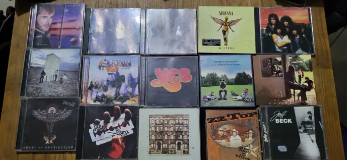 Blue Ray e DVD de filmes e músicas de Rock em ótimo estado, muitas raridades