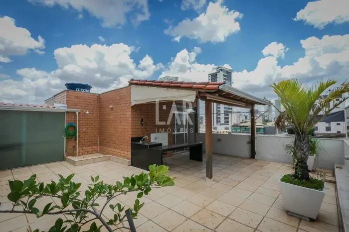 Cobertura à venda, 3 quartos, 1 suíte, 2 vagas, Barroca - Belo Horizonte/MG