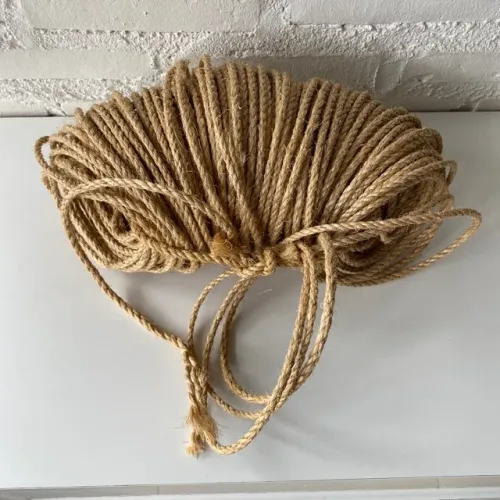 Ref.423 Corda de sisal 5 mm - versátil p/ usos domésticos, artesanais e funcionais, felino