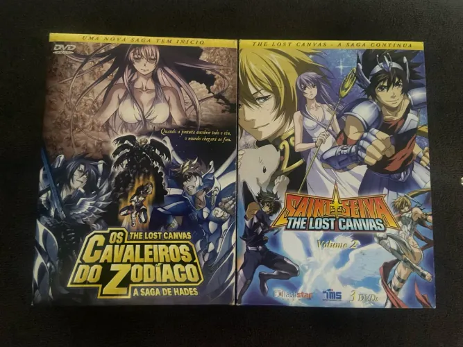Cavaleiros do Zodíaco - The Lost Canvas 2 box 6 dvds