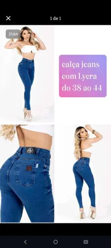 Calça jeans feminina 