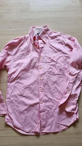 Camisa Tommy Hilfiger Rosa - SÓ HOJE