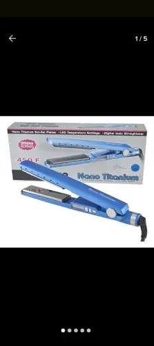 Prancha de cabelo Nano Titanium