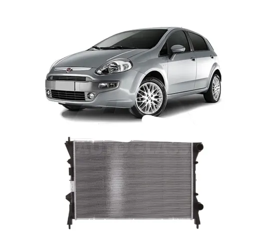 Radiador Fiat Punto 15/17 Flex 1.6 e 1.8  / Manual . Denso 