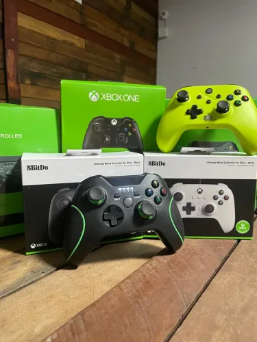 Controles Xbox One Series TV PC variedades ENTREGAMOS COM GARANTIA
