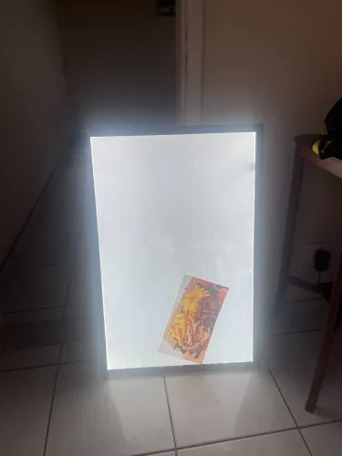 Painel display LED slim 60x90 com fonte 