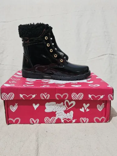 Bota Coturno Infantil Stilo Rose Montaria Confortável