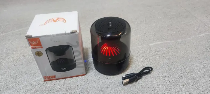 Caixinha de som bluetooth carregamento tipo c média 4h 