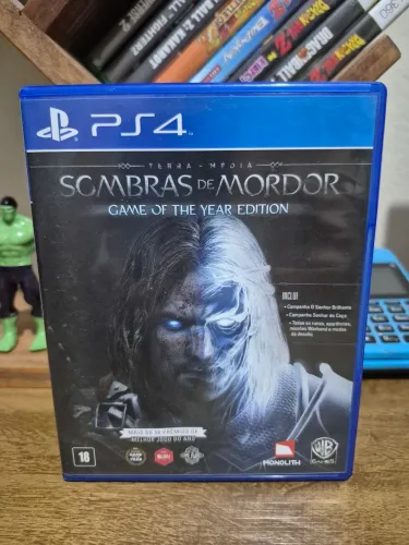 Terra média sombras de mordor game of The year edition - Playstation 4