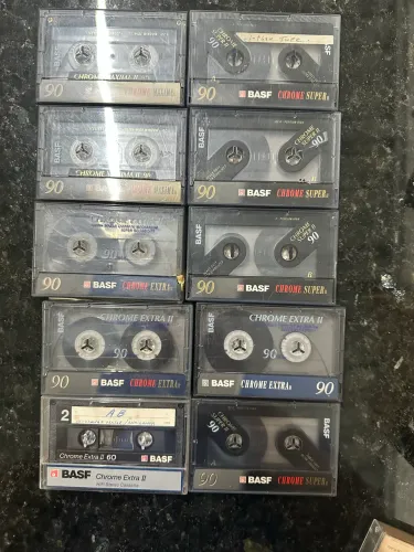 Kit de Fitas K7 BASF - Chrome (Type II)