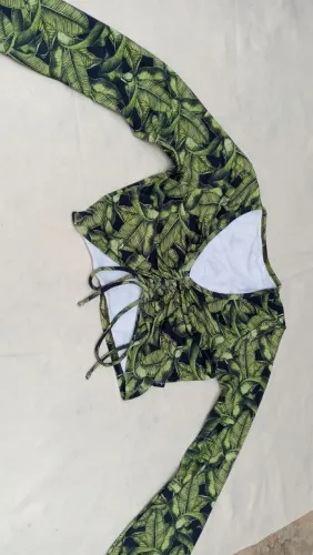 Blusa nova croped P 