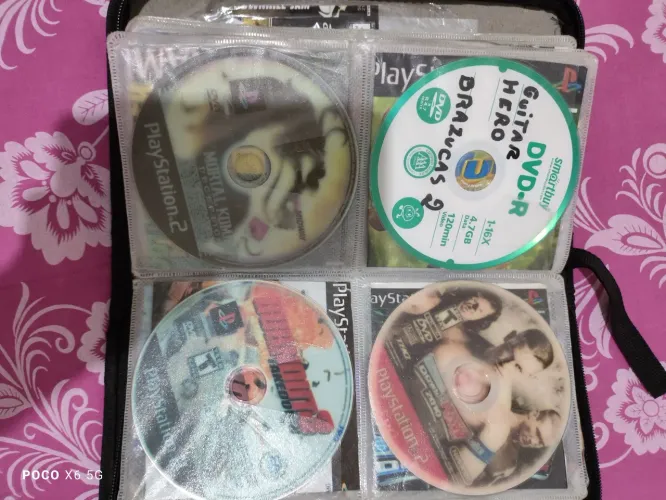 DVD de PlayStation 2 Jogos diversos PS2