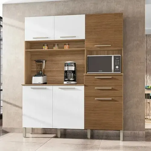 Armário de Cozinha Montesa 6 Portas 2 Gavetas - FAZEMOS ENTREGA!