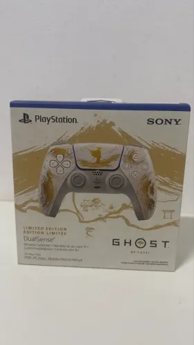 Controle dualsense edição limitada Ghost of Yotei