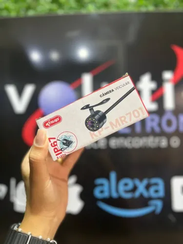 Câmera de Ré com Visão Noturna Knup KP-MR701