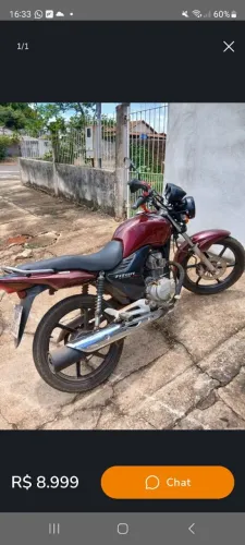 Moto em bom estado ótimo para o dia a dia