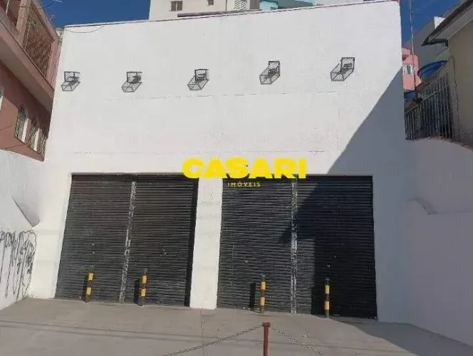 Salão, 188 m² - venda ou aluguel - Vila Linda - Santo André/SP