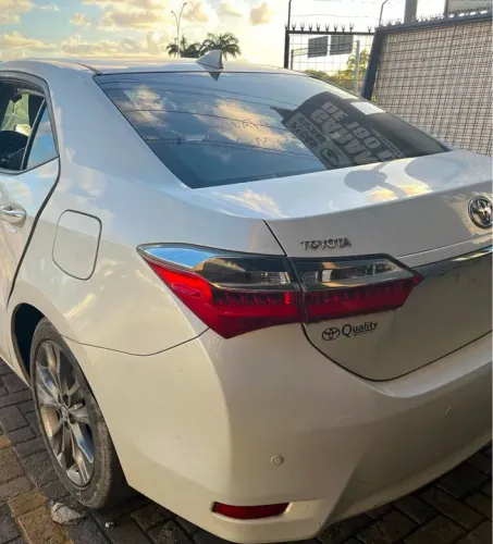 Peças Toyota Corolla 2018 2.0 - Peças e Acessórios - Sucata 