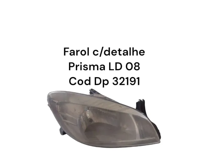 Farol Prisma LD 08 c/ Detalhe - Peça Automotiva