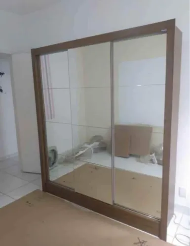 Guarda-Roupa Dubai 3 Portas de Correr - Móveis Novos