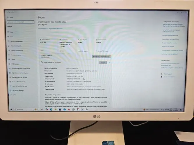 Computador All in One LG