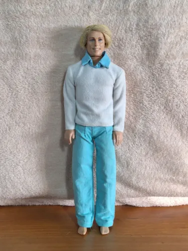 Boneco barbie Ken scooby doo Fred 