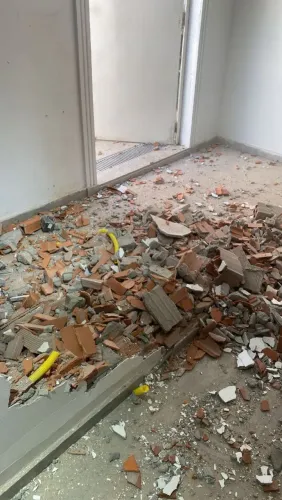 Retirada de entulhos