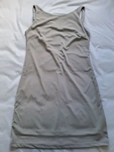 Vestido Cinza em malha 