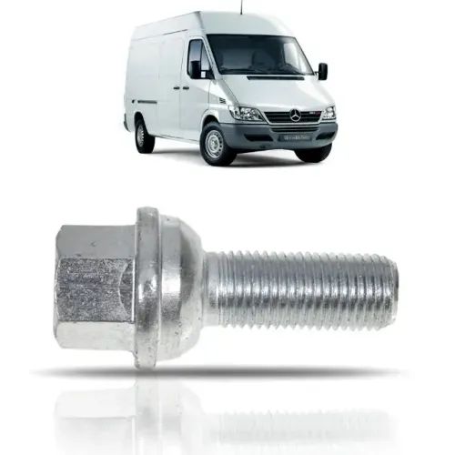PARAFUSO DA RODA DE FERRO DIANTEIRA / TRASEIRA MERCEDES BENZ SPRINTER 2002 A 2012