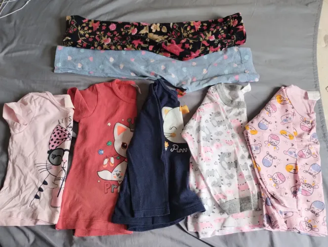16 peças de roupas infantis l