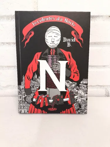 Incidentes da Noite HQ Graphic Novel Livro Quadrinhos