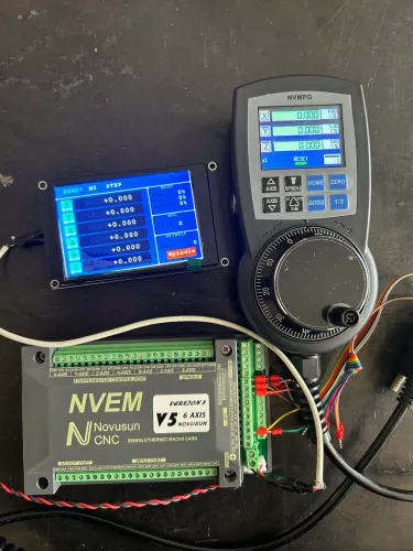 Controlador CNC MACH3 NVEM V5 ethernet para 6 eixos