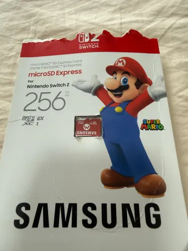 Cartão Microsd Express para Nintendo Switch 2