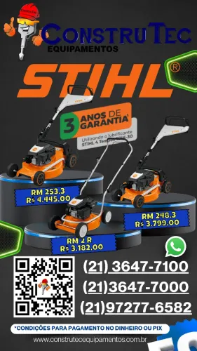 Cortador de Grama a Combustão STIHL RM 2R / RM 248 / RM 253
