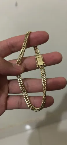 Pulseira nova em ouro 18k