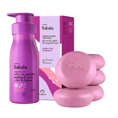 Kit Ameixa e Flor de Baunilha 