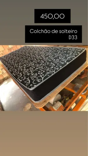 Colchão de Solteiro D33 ENTREGAMOS K 