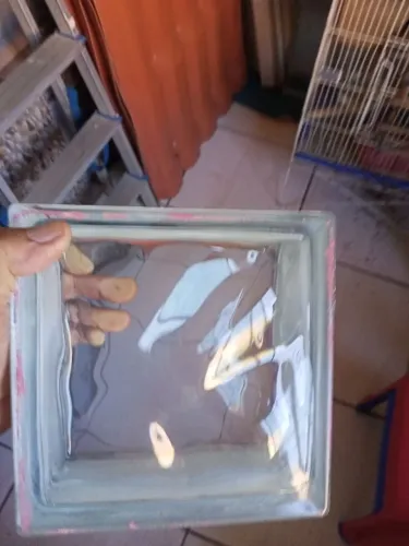 Blocos de vidro