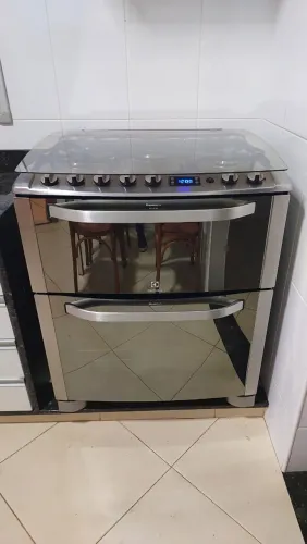 Fogão Electrolux 5 Bocas com Forno Duplo