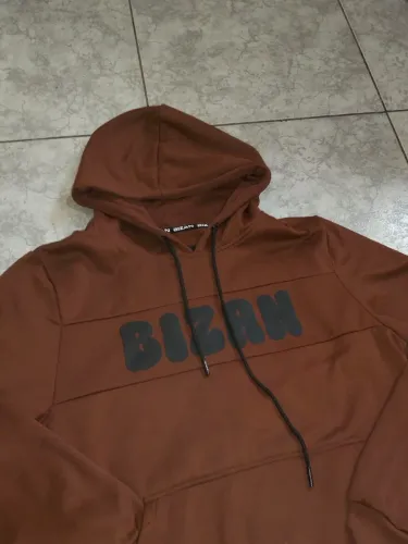 Blusa de Frio Moletom Canguru Bizan com Capuz - Tamanho P / importado