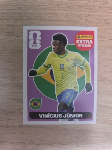 Figurinha Vini Jr Legend - roxa