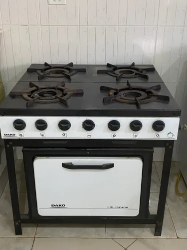 Vendo fogao funcionando tudo