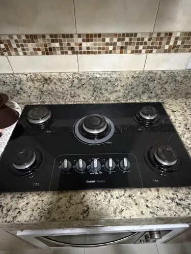 Fogão cooktop consul 5 bocas