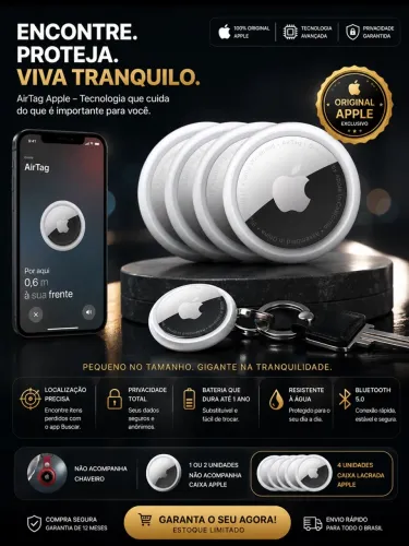 AirTag Apple - Tecnologia que cuida