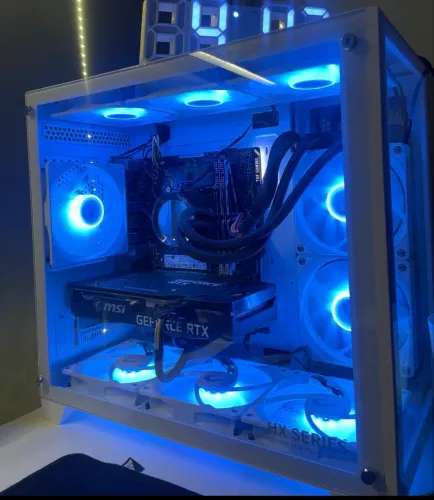Vendo Gabinete Pichau + 9 fans RGB Rise Mode com controladora