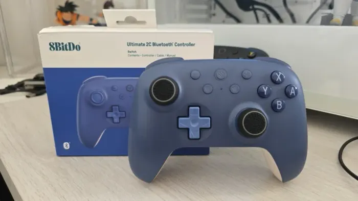 Controle 8bitdo do ultimate 2C Switch 1 e 2 e PC bluetooth
