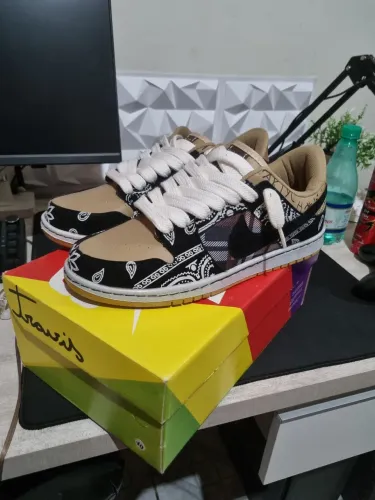Tenis nike dunk travis tam.40